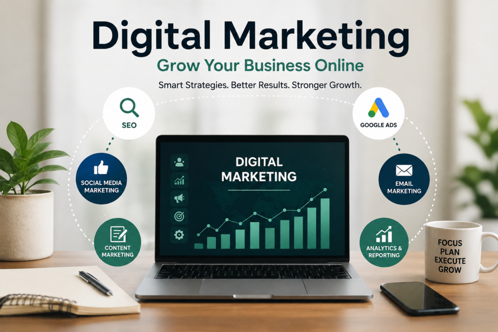 Digital marketing strategies for business growth