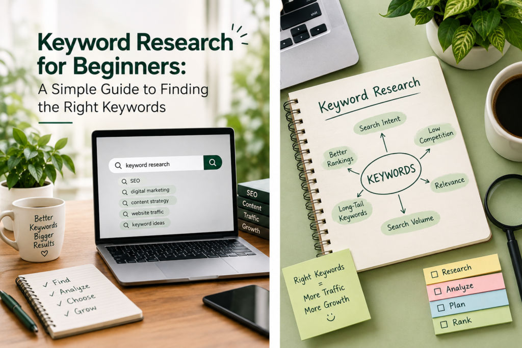 Keyword research strategy for improving SEO and website rankings